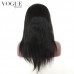 Straight Virgin Hair Lace Front Human Hair Wigs For Black Women 7A Grade